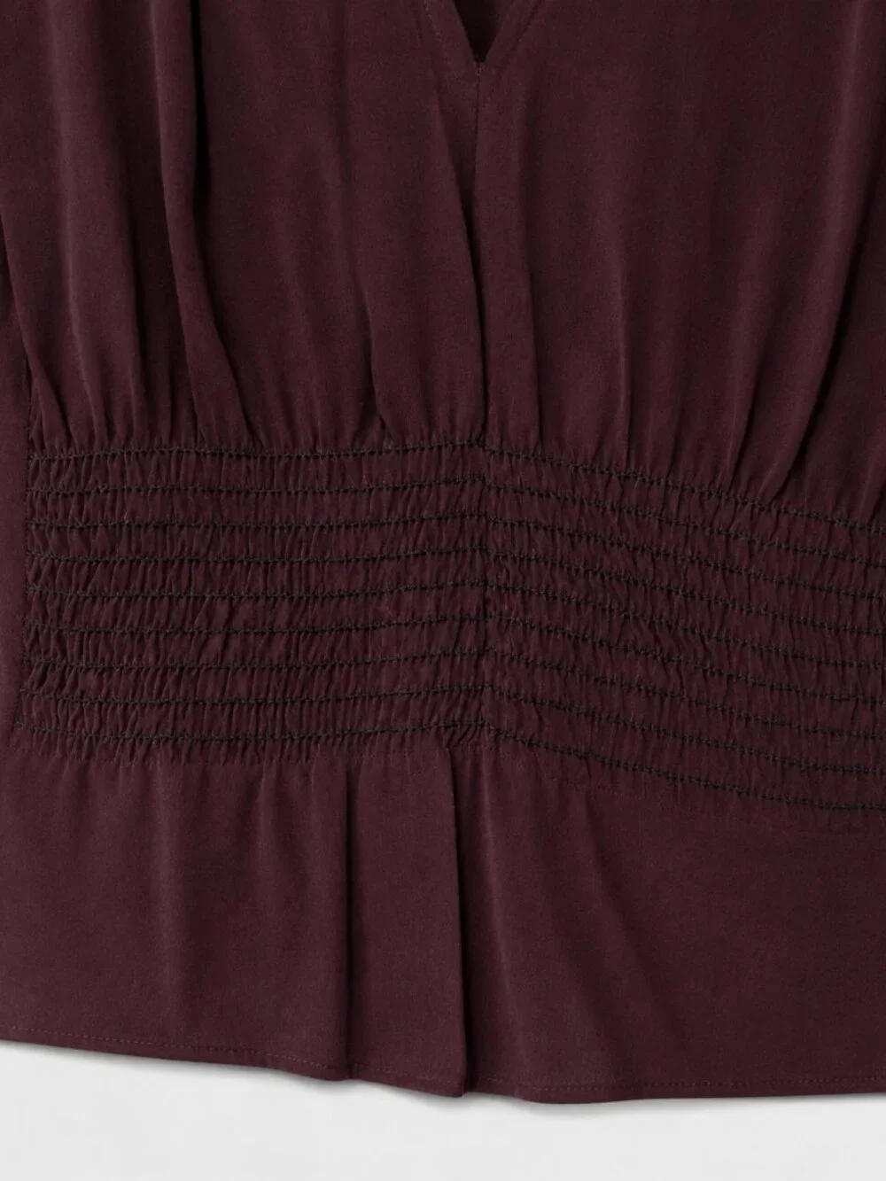KORS Michael Kors 100% Silk Burgundy Maxi Dress Size 10 VGUC